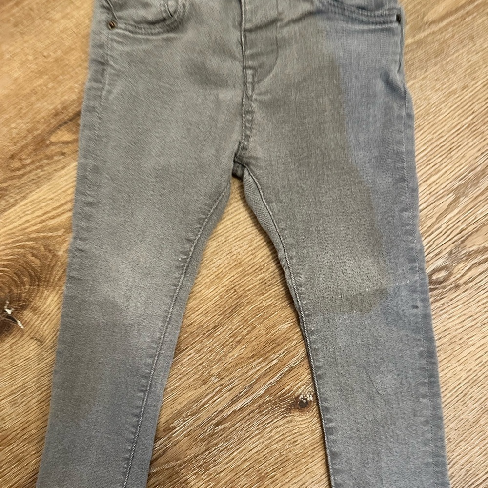 Zara Baby Boy's Size 2-3 Years Gray Skinny Jeans - Picture 7 of 7